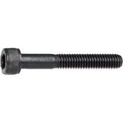 Zylinderschraube - mit Innensechskant - DIN 912 - Stahl 12.9 blank - schwarz - M8 x 25